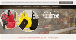 Desktop Screenshot of calabrese.fi